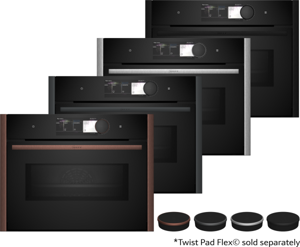 Neff Collection C29MY7MY0 - N 90, Kompaktbackofen mit Mikrowelle, Flex Design, ca. 60 x 45 cm, 7 Jahre Garantie